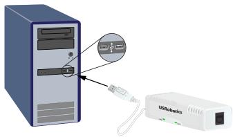 US ROBOTICS 56K USB MODEM - Fase due: installmente dell'hardware - 2