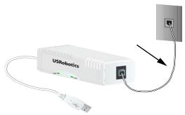 US ROBOTICS 56K USB MODEM - Fase due: installmente dell'hardware - 1