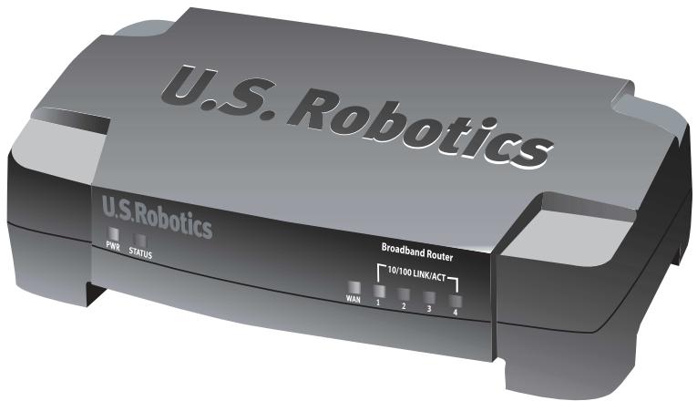 US ROBOTICS BROADBAND ROUTER - Widok z przyodu - 1