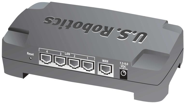 US ROBOTICS BROADBAND ROUTER - Hátulnézet - 1