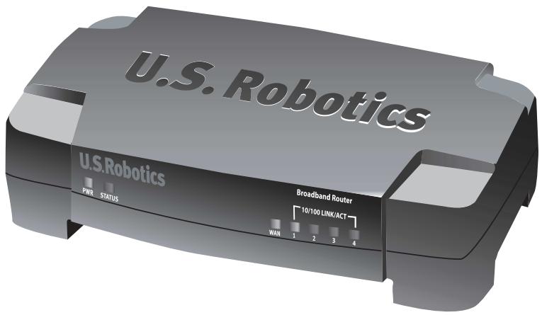 US ROBOTICS BROADBAND ROUTER - Pohled zepredu - 1