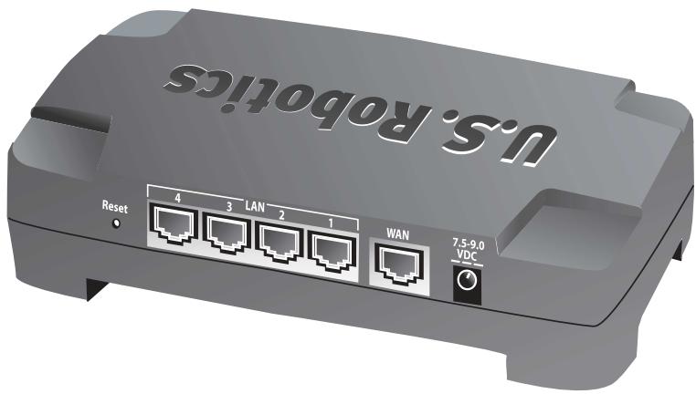 US ROBOTICS BROADBAND ROUTER - Widok z tyłu - 1