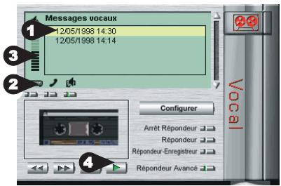 US ROBOTICS WINPHONE - Ecouter les messages reçus - 5