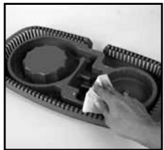 KAZ HCM-350 - CLEANING continued - 2