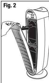 KAZ HHT-090 - Installation des filtres de type HEPA - 1