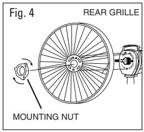 KAZ HS-120C - GRILLE ASSEMBLY INSTRUCTIONS - 4