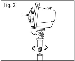 KAZ HS-120C - STAND FAN ASSEMBLY INSTRUCTIONS - 2