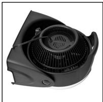 KAZ HT-9004C - DO NOT remove the fan grille unless the fan's power is turned off and the power cord is unplugged. - 1