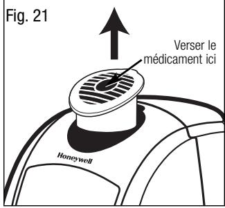 KAZ HWM-335 - Mise en GARDE: la VAPEUR CHAUBE POT CAUSER des brulures GRAVES. NE PAS toucher au contenant à médicament TANT qu'il n'est PAS FROID. - 1