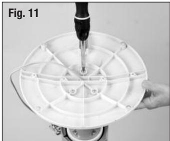 KAZ HY-013 - fixation du ventilateur vertical à la base - 5