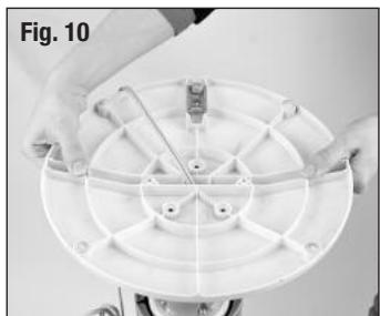 KAZ HY-013 - fixation du ventilateur vertical à la base - 4