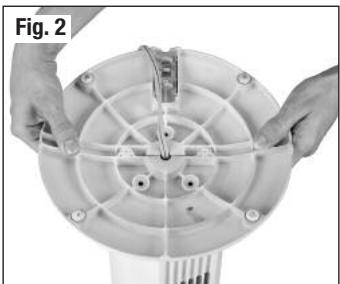 KAZ HY-013 - Asegurando el Ventilador a la Base - 3