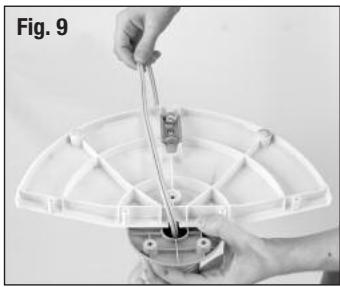 KAZ HY-013 - fixation du ventilateur vertical à la base - 1
