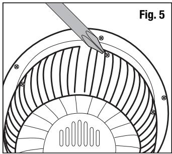 KAZ HY-033 - NE PAS enlever la grille du ventilateur sans que l'alimentation des ventilateurs NE soit coupée et que le cordon d'alimentation NE soit débranché. - 1