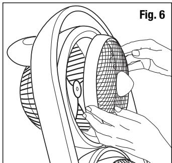 KAZ HY-033 - NO quite la rejoilla del ventilador hasta haber apagado el interruptor de los ventiladores y desenchufado el cable de alimentación. - 2