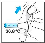 KAZ IRT 3020 CO - Como utiliser o Braun ThermoScan? - 5