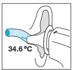 KAZ IRT 3020 CO - Como utiliser o Braun ThermoScan? - 4