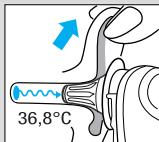 KAZ IRT 3520 - So verwenden Sie Ihr Braun ThermoScan Thermometer - 6