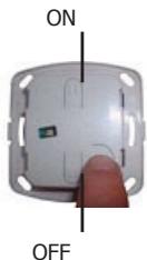 EDOBE XDOM RMA - Apprendimento di un indirizzo sull'Interruttore a Parete (comando a indirizzo unico) - 1