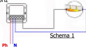 EDOBE XDOM RMA - Verbinden van fase en nul output - 4