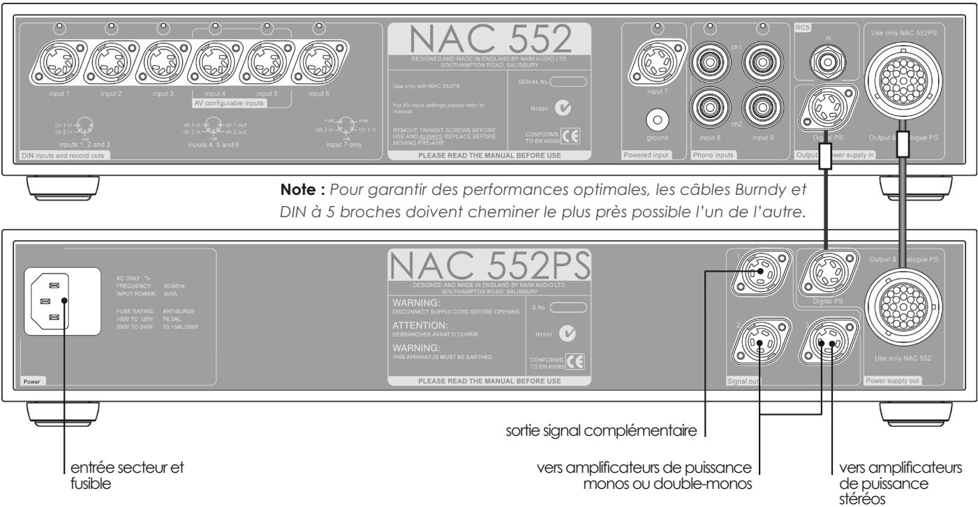 NAIM1 NA-C 282 - NAC 552 relié au NAC 552PS - 1