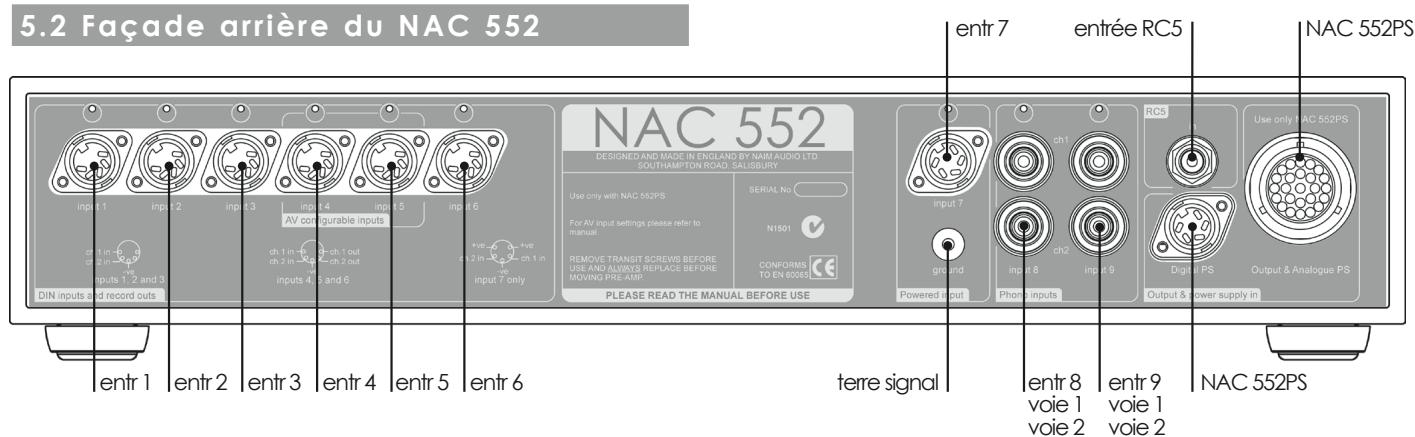 NAIM1 NA-C 552 - Façade avant du NAC 552 - 2