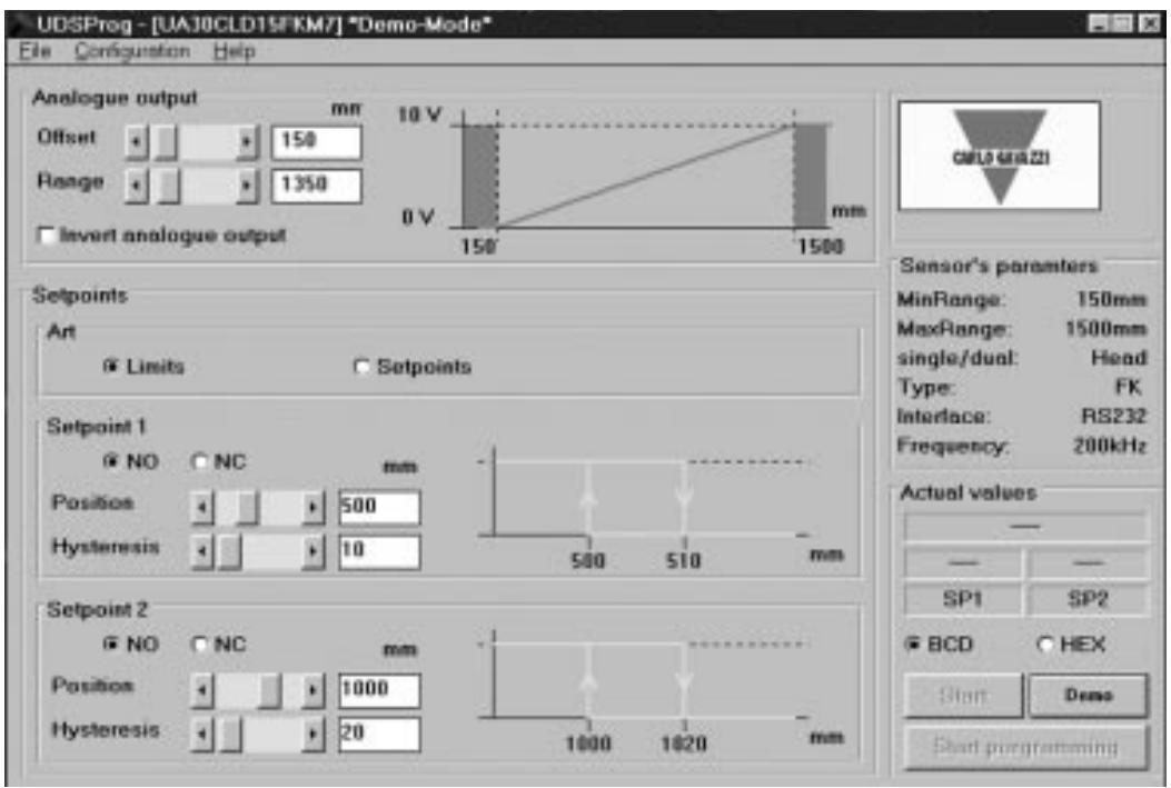 CARLO GAVAZZI UA 30 CLD - Menu Principal - 1