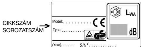 MOUNTFIELD M44 - A TERMÉK AZONOSITÁSA - 1
