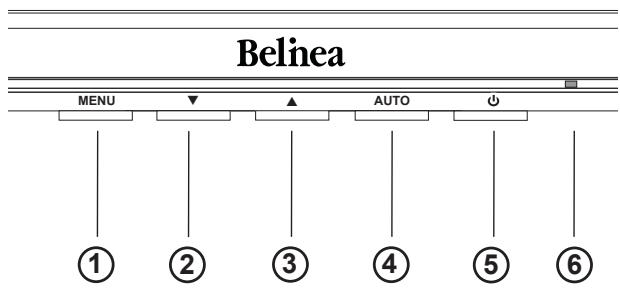 BELINEA 1705 S1 - RéGLAGE DE L'IMAGE DANS LE MENU OSD - 1