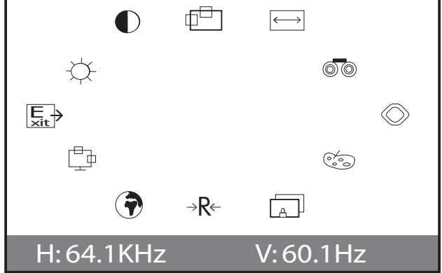 BELINEA 1705 S1 - FONCTIONS DU MENU OSD - 1