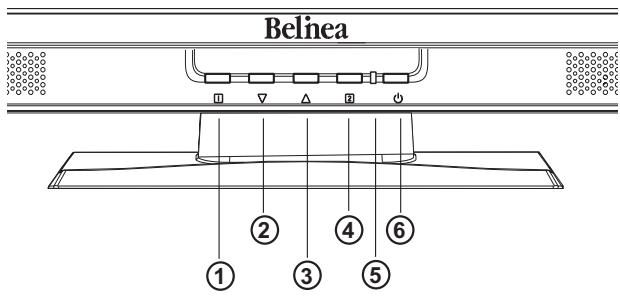 BELINEA 101536 - RéGLAGE DE L'IMAGE DANS LE MENU OSD - 1