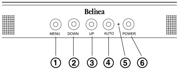 BELINEA 101725 - RéGLAGE DE L'IMAGE DANS LE MENU OSD - 1