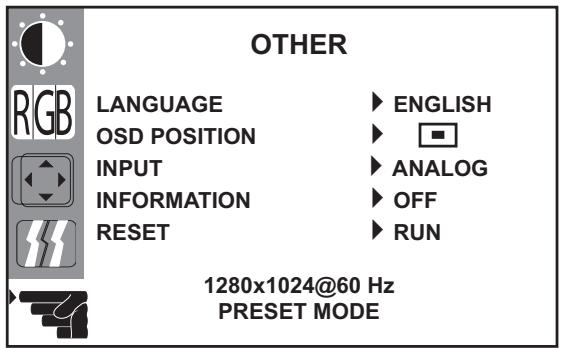 BELINEA 101910 - FONCTIONS DU MENU OSD - 1