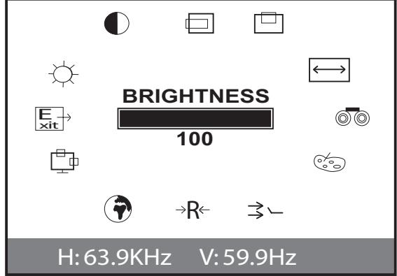 BELINEA 101911 - FONCTIONS DU MENU OSD - 1