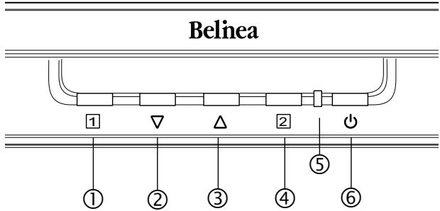 BELINEA 101930 - RéGLAGE DE L'IMAGE DANS LE MENU OSD - 1