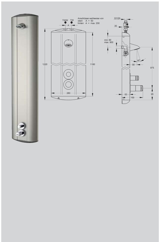 FRANKE AQUA  - BROCHURE - Robinetteries de douche Franke modele AQUA - 1