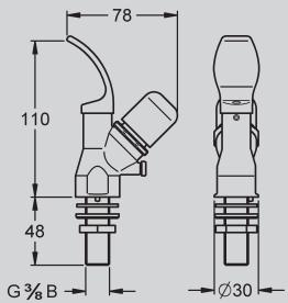FRANKE AQUA  - BROCHURE - Robinets pour lavabo Franke modele AQUA - 2