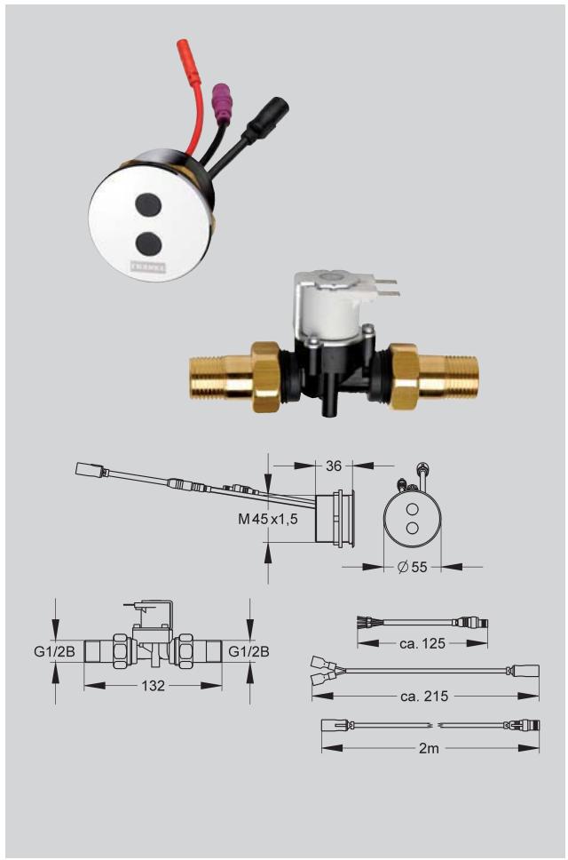 FRANKE AQUA  - BROCHURE - Robinetteries de douche Franke modele AQUA - 1
