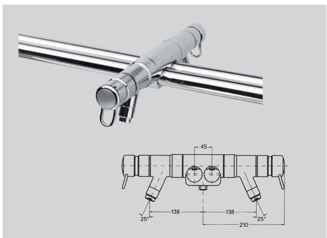 FRANKE AQUA  - BROCHURE - Mitigeur à levier - Fixation double attache - 1