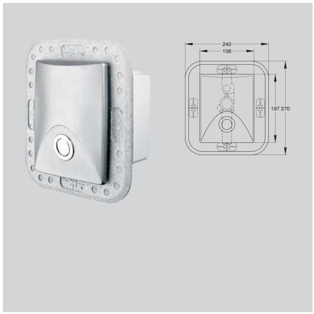 FRANKE AQUA  - BROCHURE - Robinet temporisé pour urinoir - 1