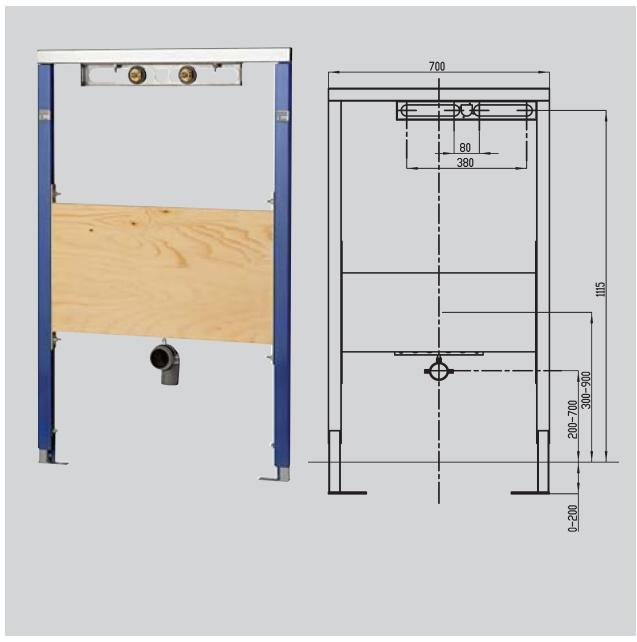 FRANKE AQUA  - BROCHURE - Bati-support pour lavabos - 2
