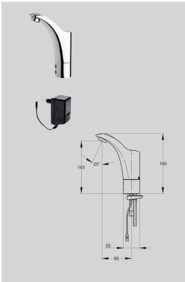 FRANKE AQUA  - BROCHURE - Mitigeur électronique sur secteur - 1