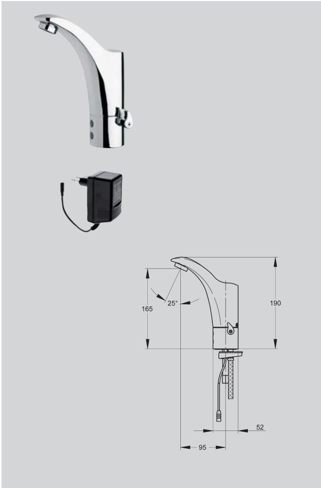 FRANKE AQUA  - BROCHURE - Robinets pour lavabo Franke modele AQUA - 1