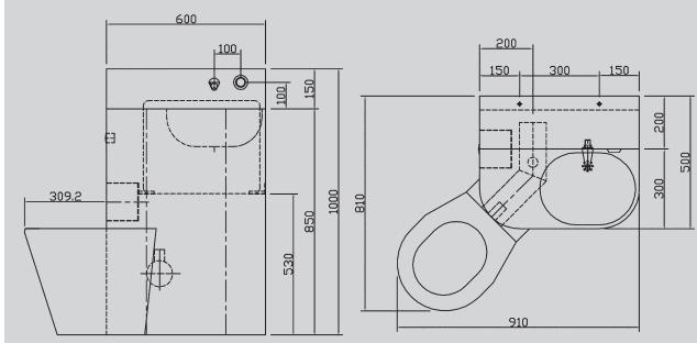 FRANKE HEAVY DUTY  - BROCHURE - Combi WC lavabos - 2