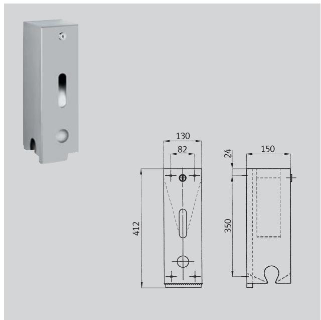 FRANKE HEAVY DUTY  - BROCHURE - Distributeur de papier toilette - 1