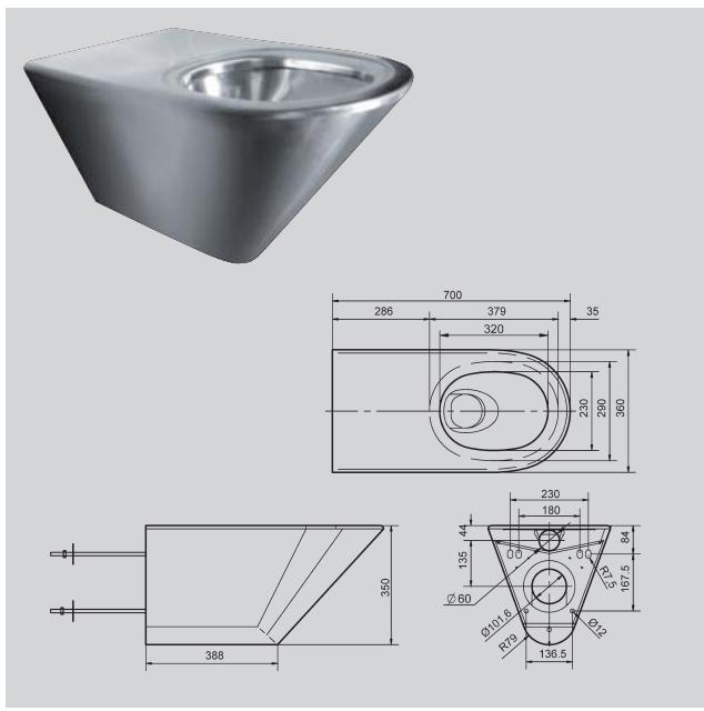 FRANKE HEAVY DUTY  - BROCHURE - WC suspendu - 1