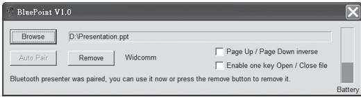 DICOTA BLUEPOINT - 4)如有必要，您可以在执行自动链接后选择“移除”，取消链接 - 1