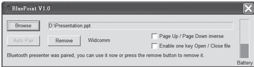 DICOTA BLUEPOINT - Come après un file preparato in precedenza per la presentazione - 2