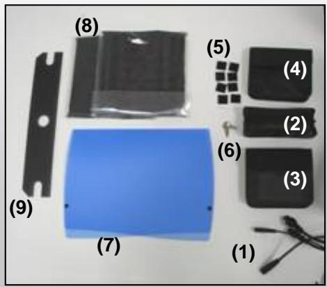DICOTA DATABOX ALLROUND XL - Couvercle de la mallette (Figure 1) - 2