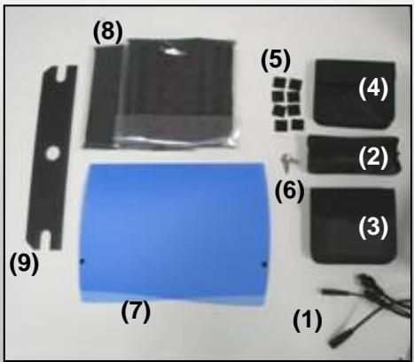 DICOTA DATABOX ALLROUND XL - Case lid (Fig. 1) - 2